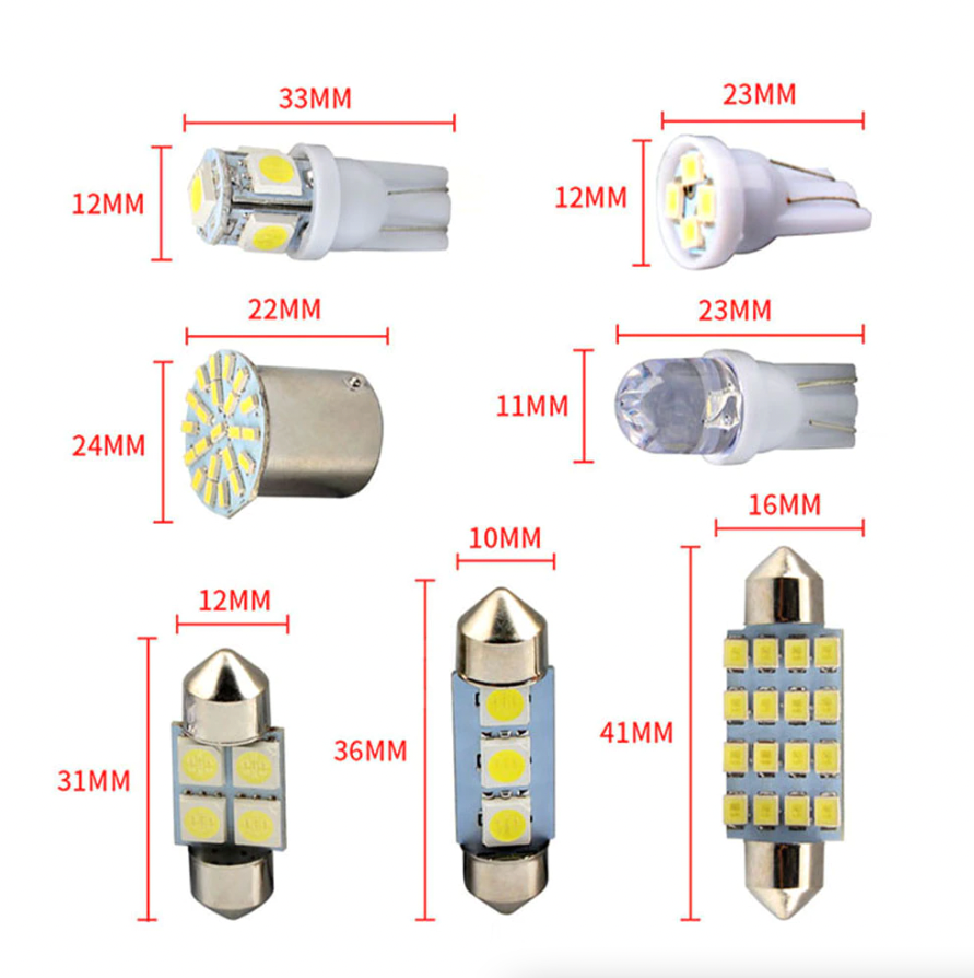 Kit de led 28pcs
